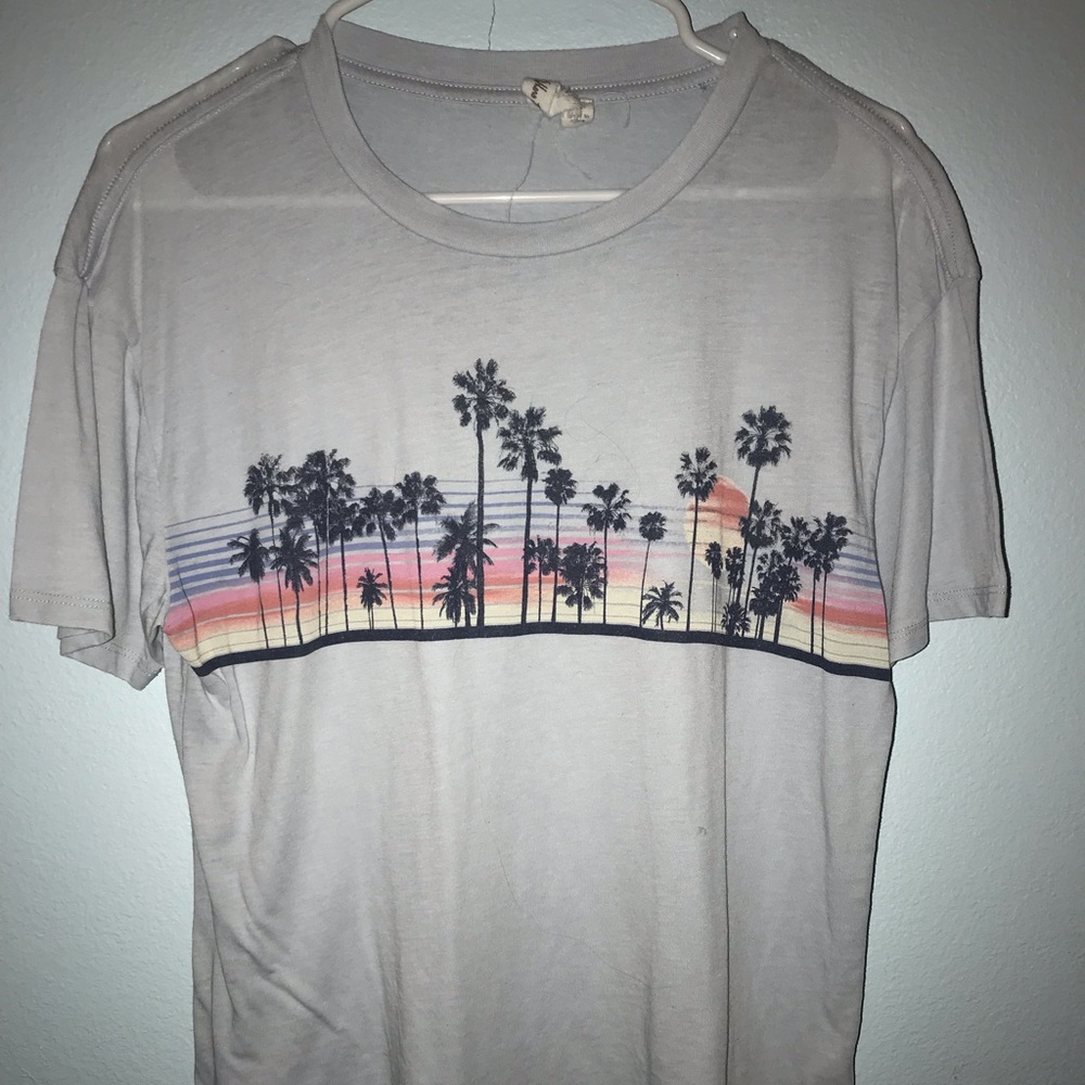 Sunset Palm Tree T-shirt